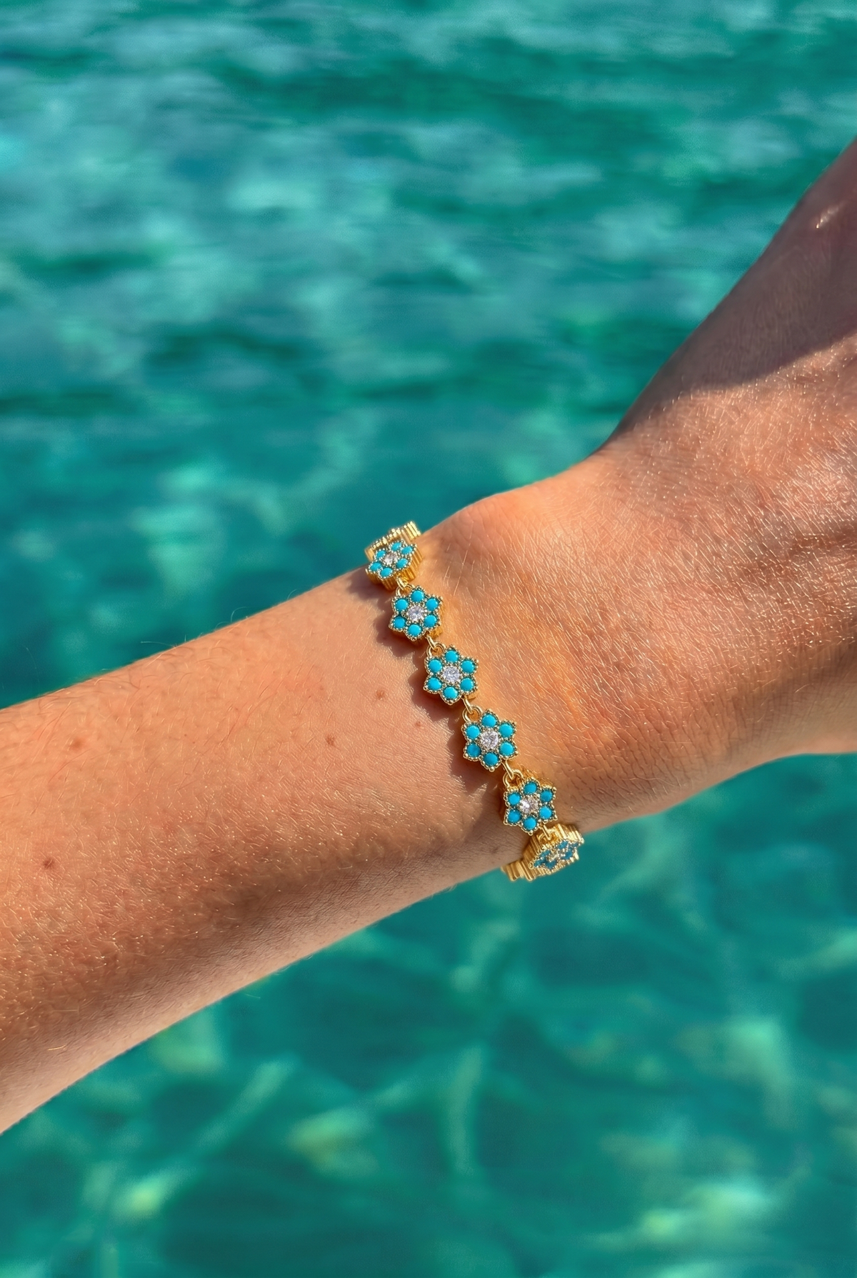 Bracelet Bianca Turquoise