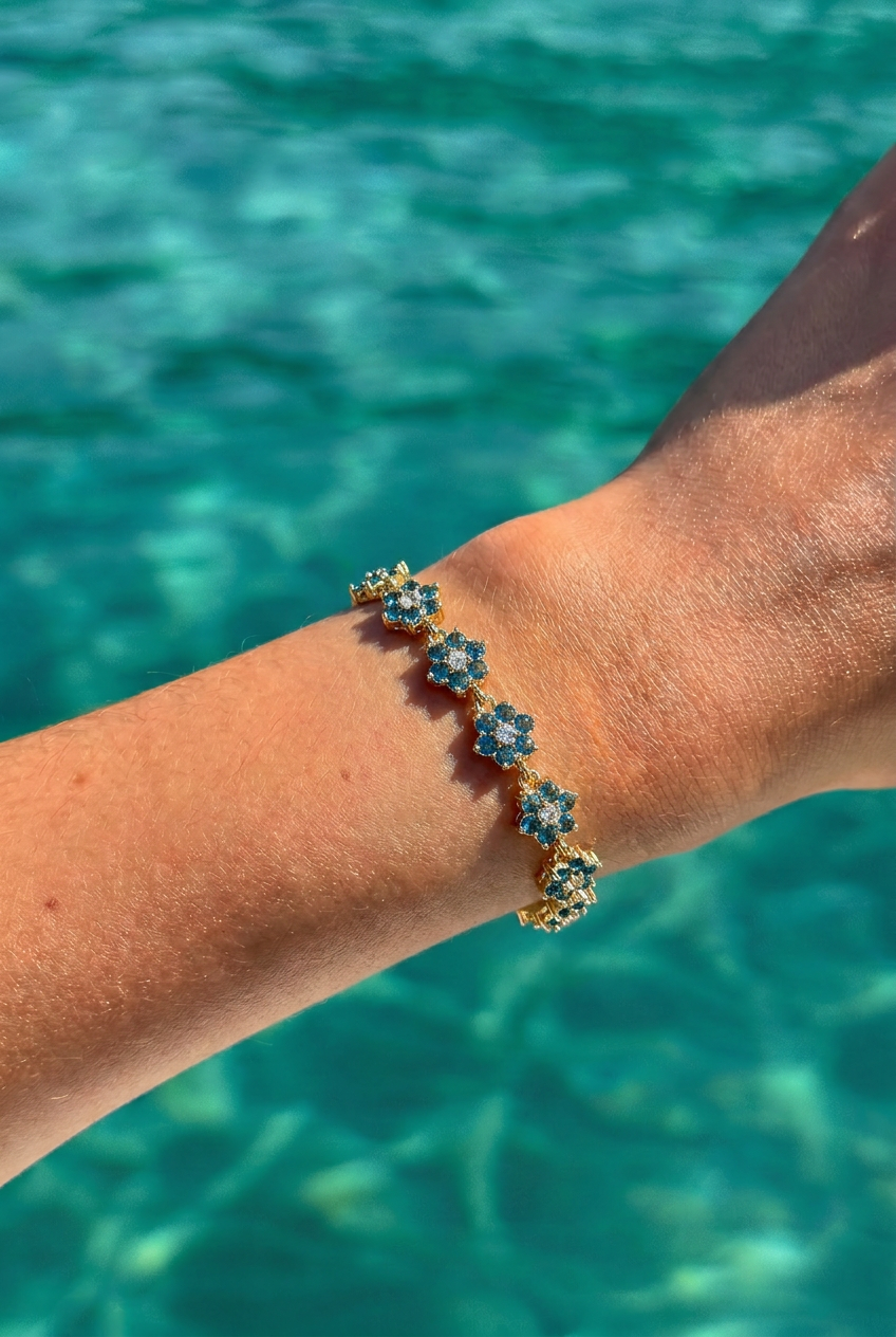 Bracelet Biance Vert