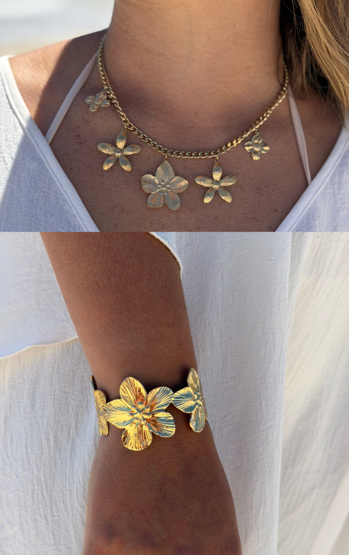 Pack Flora (jonc + Collier)