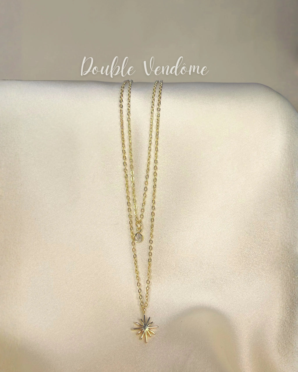 Collier Double Vendome MADEMOISELLE BIJOUX
