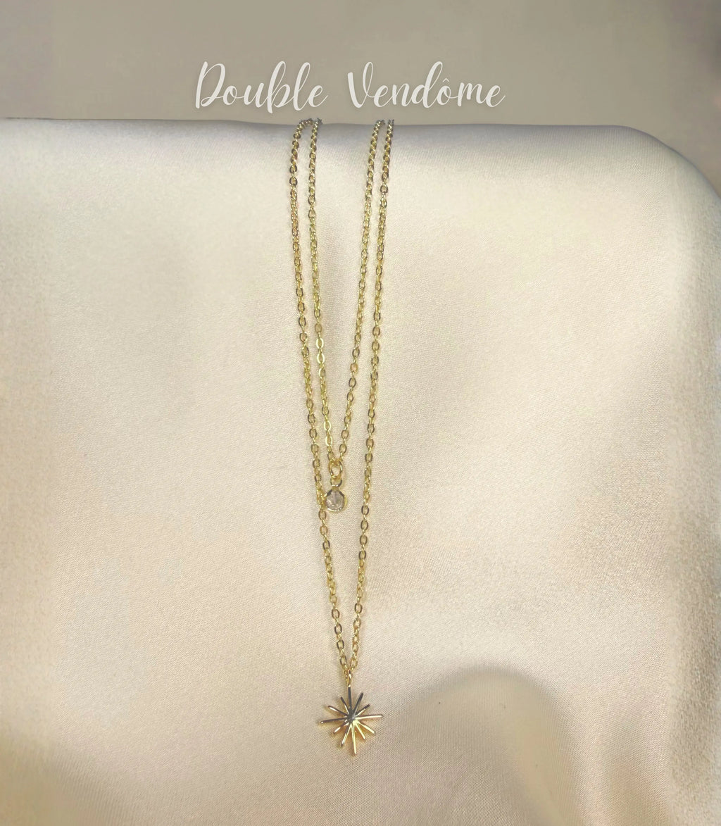 Collier Double Vendome MADEMOISELLE BIJOUX
