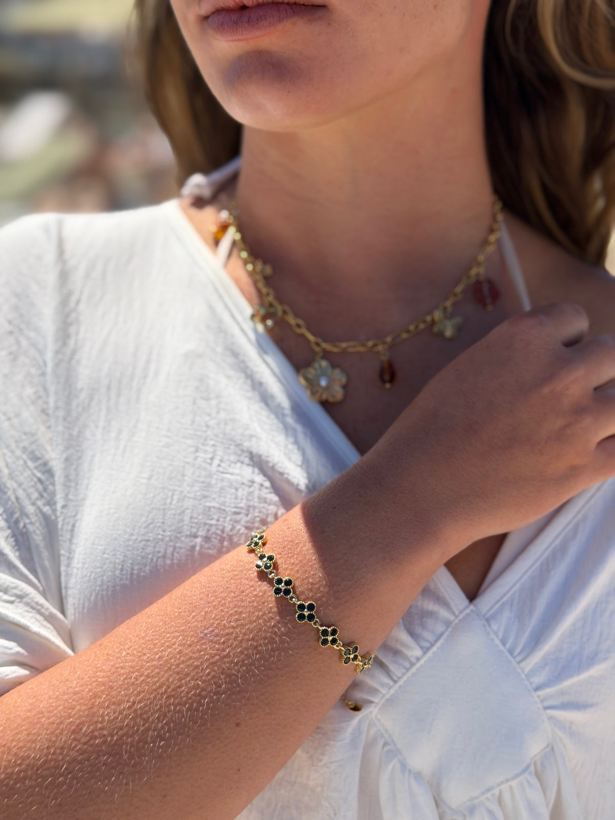 Bracelet Bloomia Noir