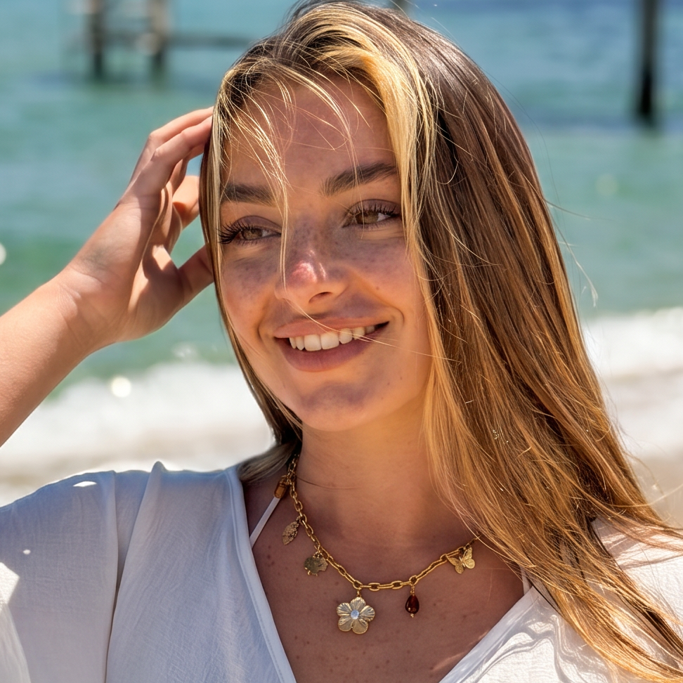 Collier Rosa
