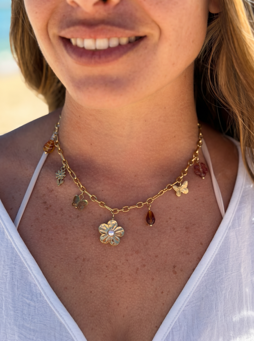 Collier Rosa
